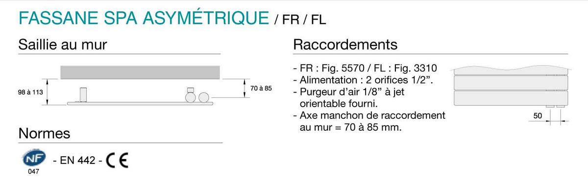 raccordements acova