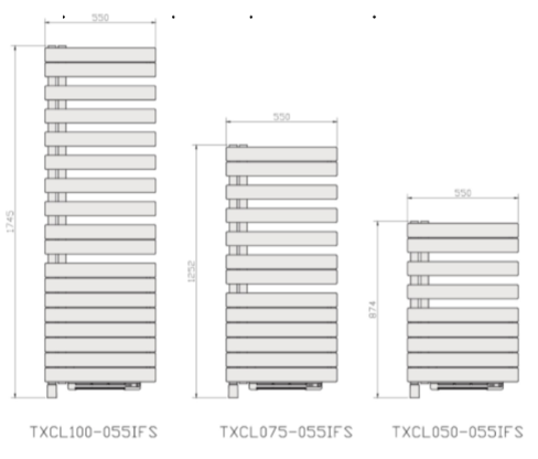 dimensions TXCL