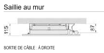 REGATE Twist + Air (Pivot à droite) - TXCR - Sèche-serviettes électrique  soufflant - Acova