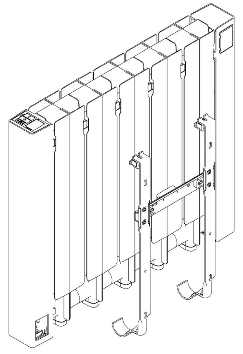 Radiateur electrique Acova VOLGA PLUS inertie fluide