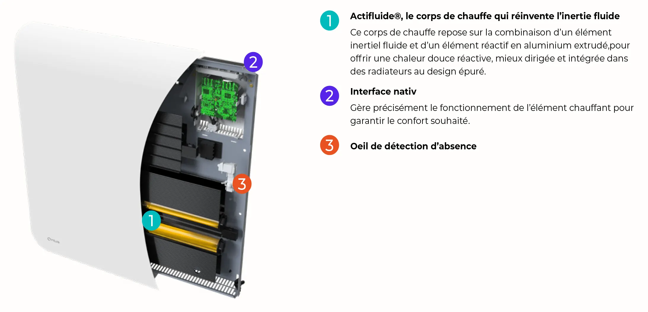 Intuis technologie Corelia Nativ