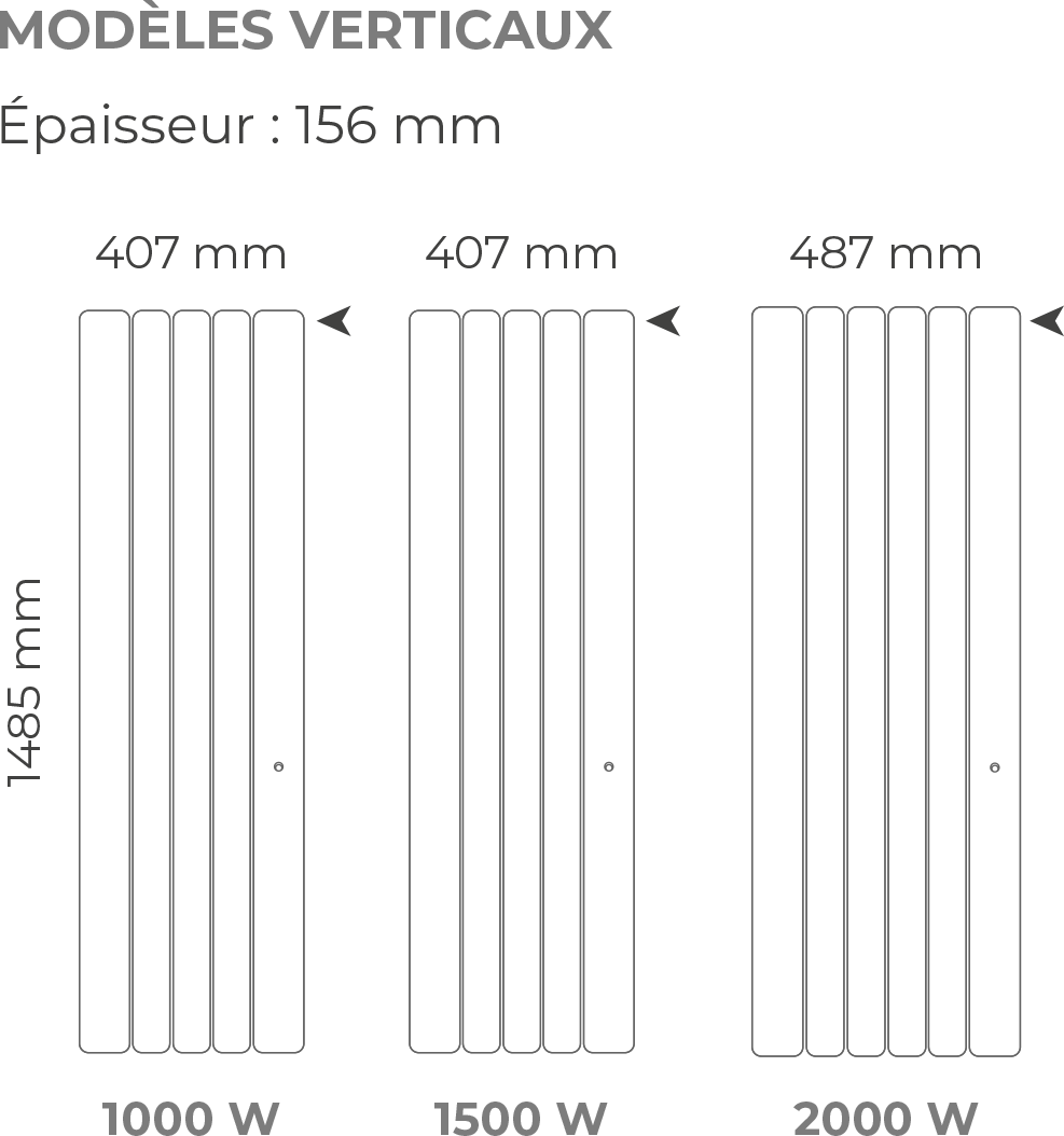 Radiateur Vertical Beladoo Nativ