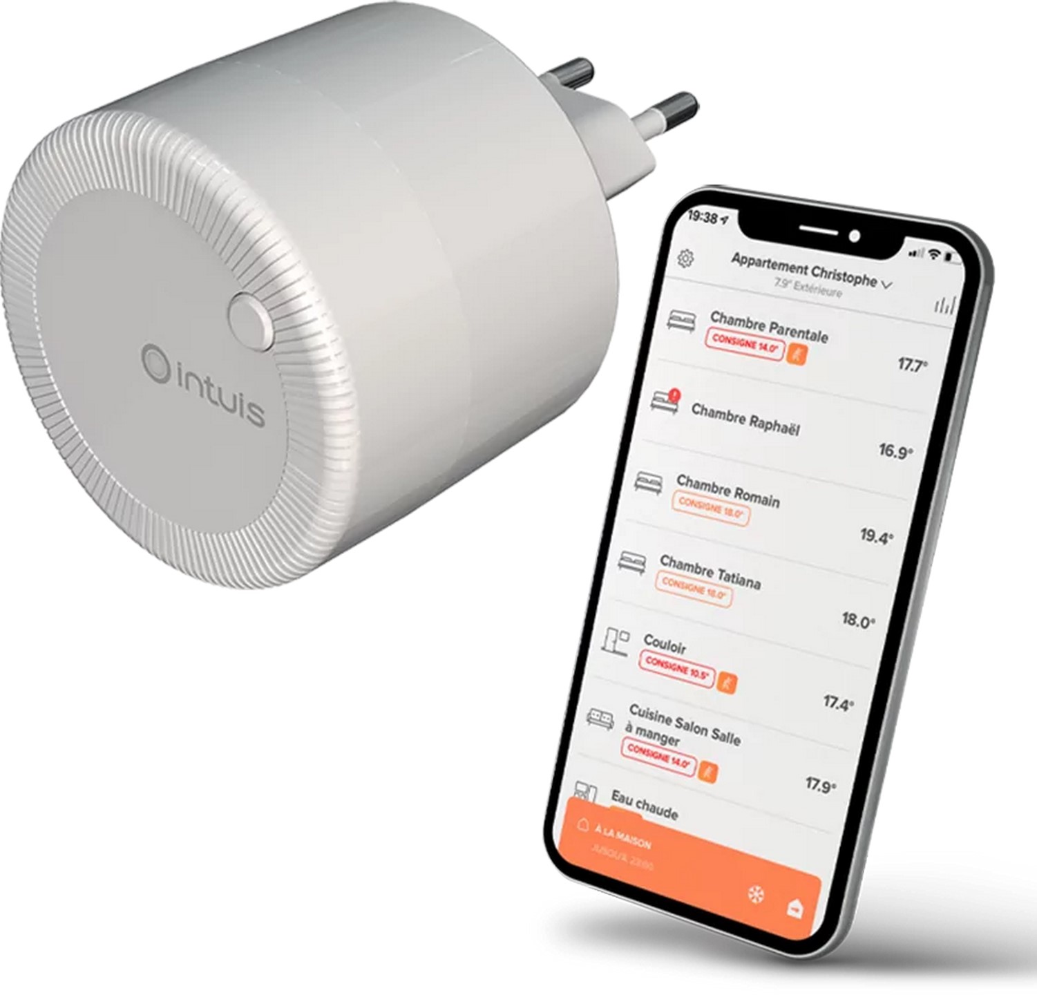 Klarstein Radiateur électrique Smart - Contrôle par APP, 360W