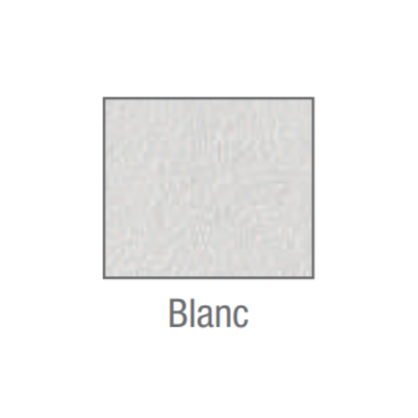 Finition "blanc" du receveur Kineone
