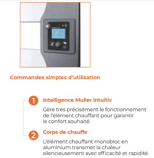 commandes d'utilisation Balica