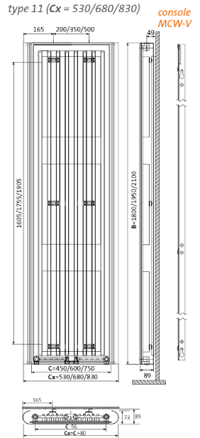 dimensions type 11