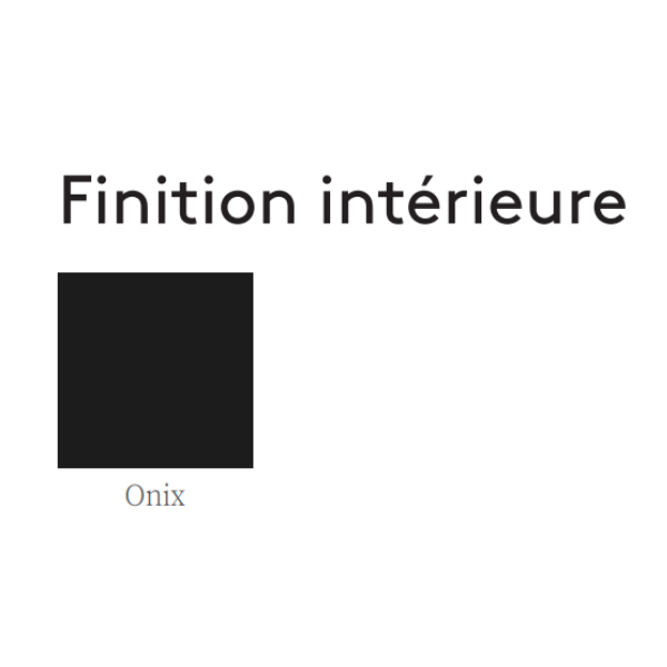 Finition intérieure du meuble fussion line 500