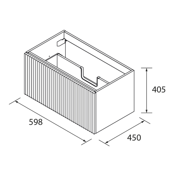 Meuble salle de bain BIBA schéma n°1