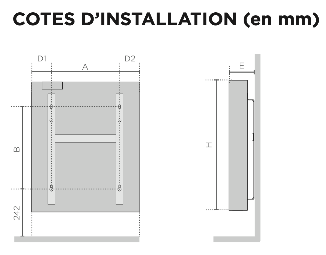 Radiateur électrique chaleur douce BALEARES 2 horizontal 1500W - THERMOR -  492451