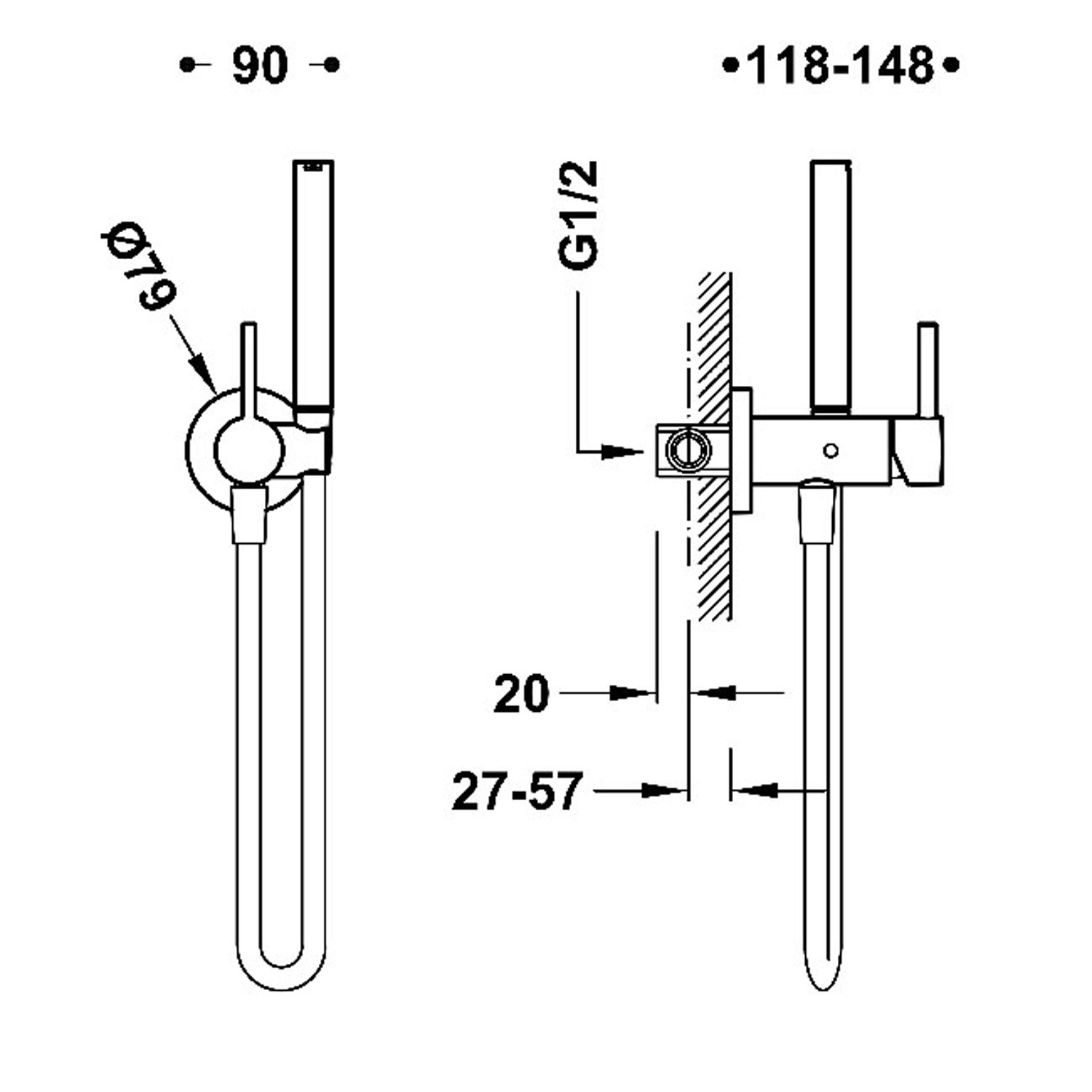 schema-technique-mitigeur-bidet