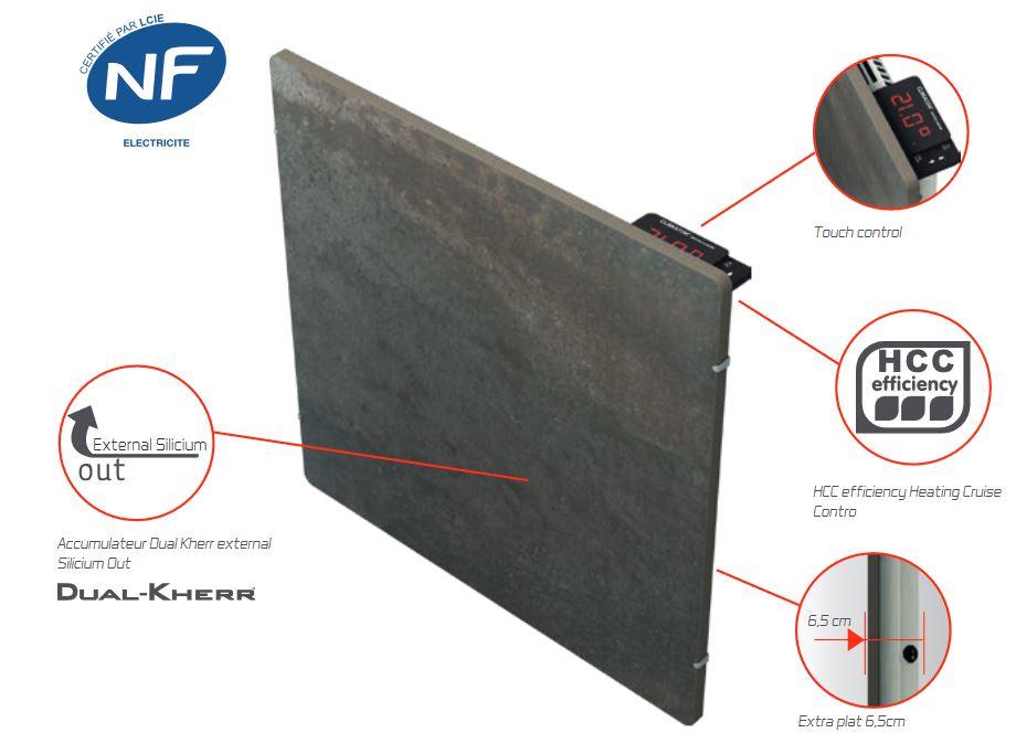 Radiateur électrique à rayonnement Noemia 2 2000W