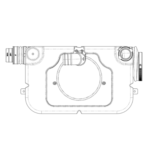 Schéma technique du broyeur/pompe WD1000 n°1