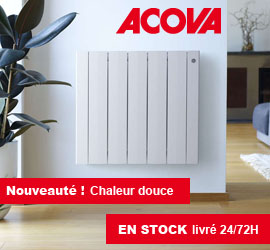 Radiateur électrique inertie fluide YALI DIGITAL Plinthe - LVI - Vita  Habitat