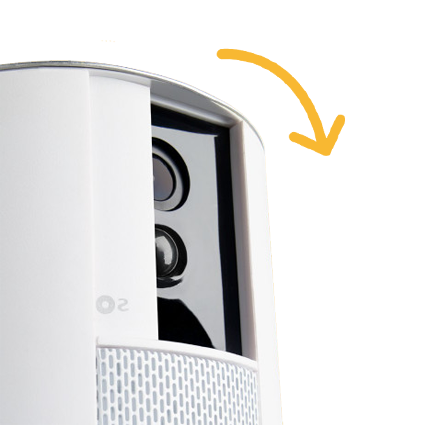 Somfy ONE + volet roulant caméra