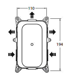 Mécanisme box encastré PD80000