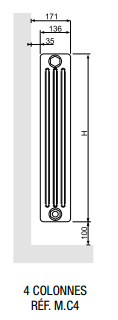 dimensions Vuelta horizontal