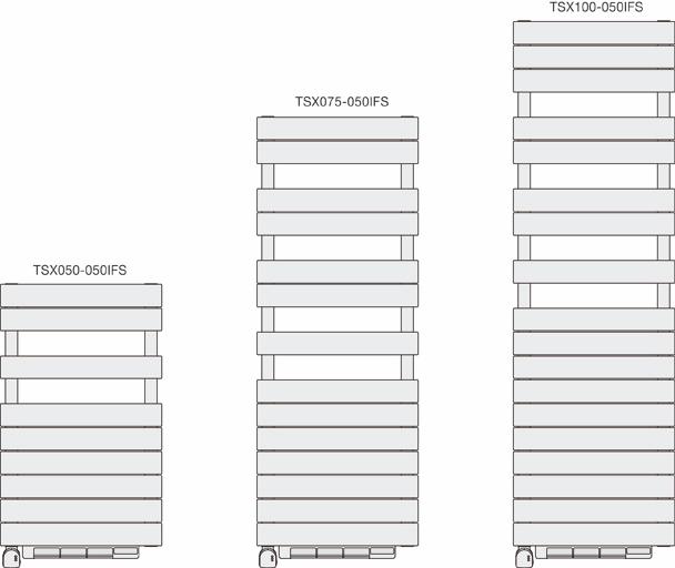 Sèche-serviette ACOVA - RÉGATE électrique 1000W TSX-100-050 - Vita Habitat