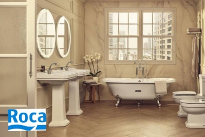 La gamme Carmen - Roca : Le vintage de retour dans les salles de bains
